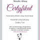 Dobry Ton - oprawa muzyczna ślubu. Certyfikat wesele z klasą